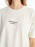 LC Waikiki Crew Neck Printed Short Sleeve Oversized T-Shirt